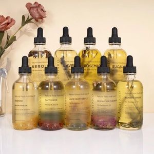 Pure natural hair, skin and nail oils for women, men and kids